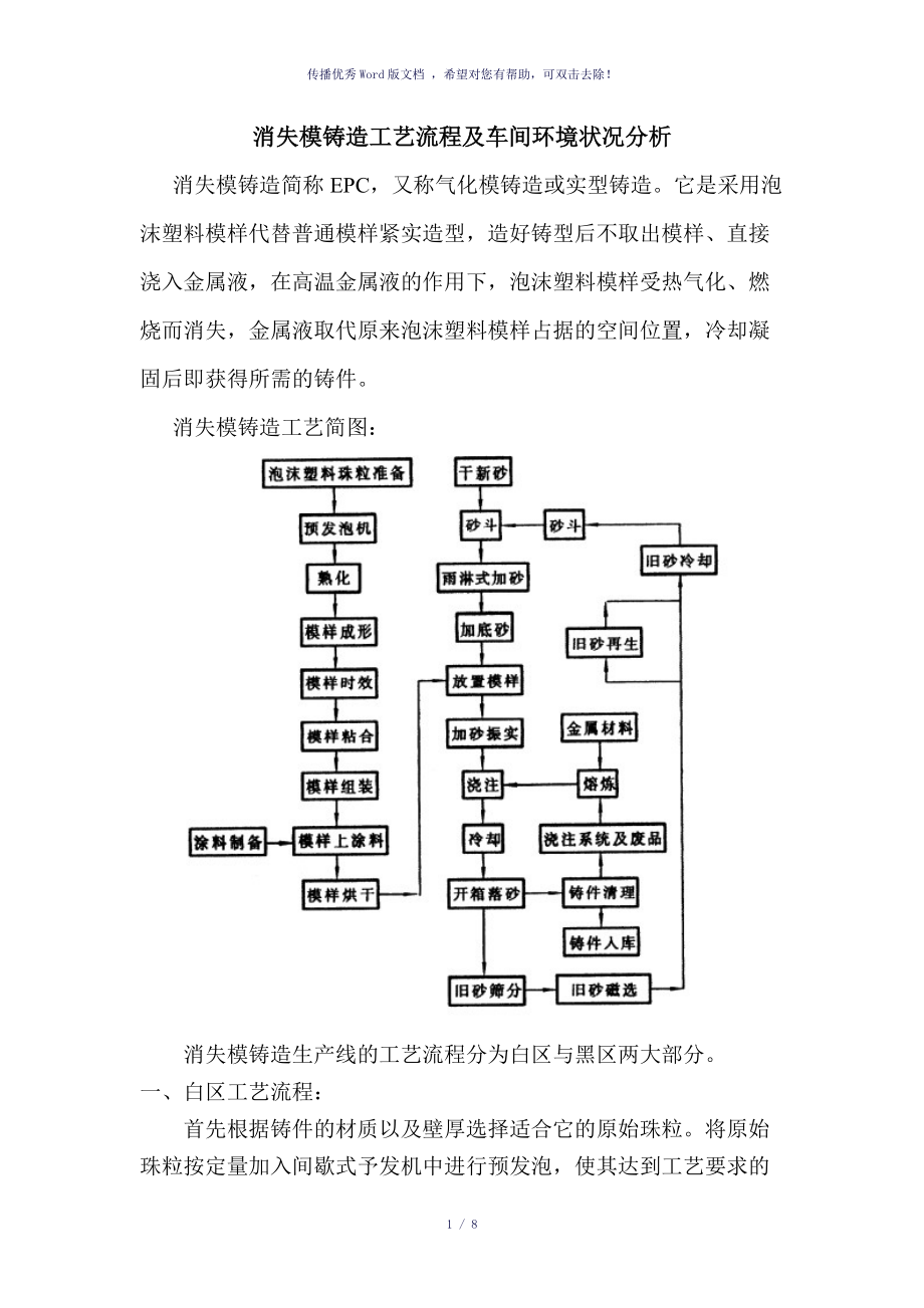 不锈钢精密铸造工艺流程