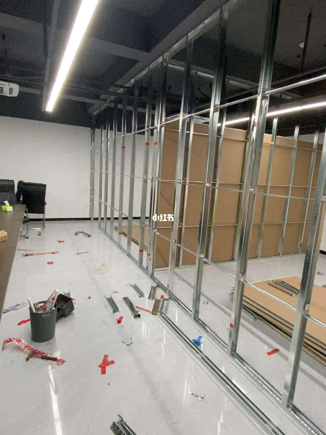 轻钢龙骨隔断墙安装视频