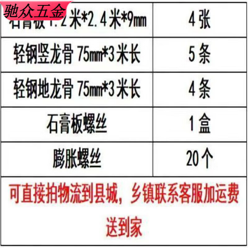 轻钢龙骨一般多少钱一平方