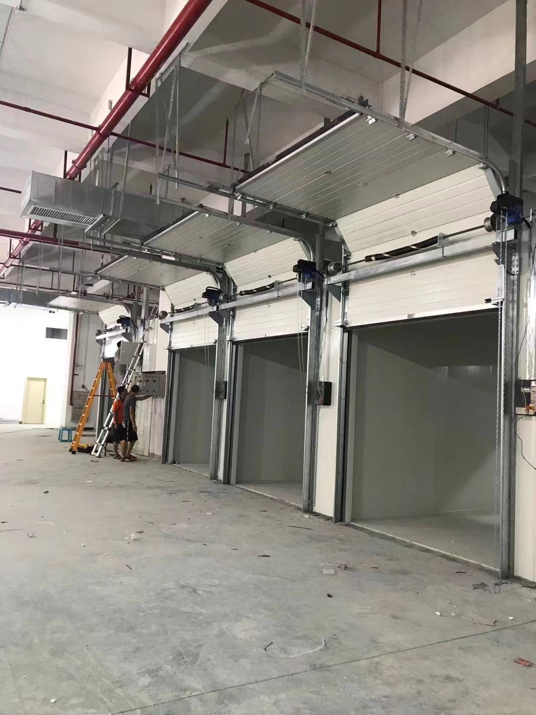 工业滑升门安装教程