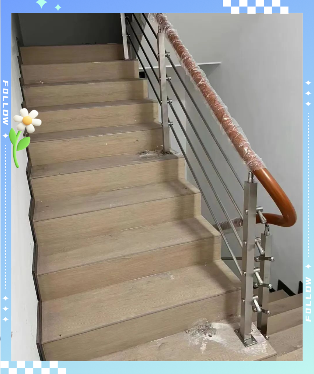 不锈钢楼梯扶手用201还是304