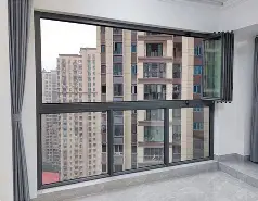阳台户外铝合金屏风图片大全