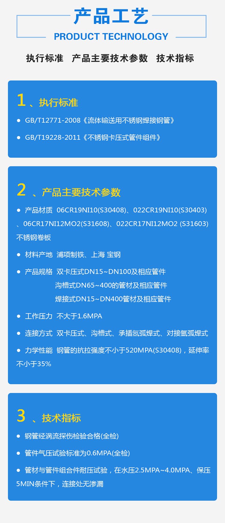 民乐不锈钢水管经销商