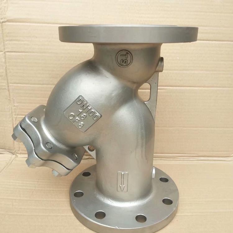 埃美柯不锈钢y型过滤器
