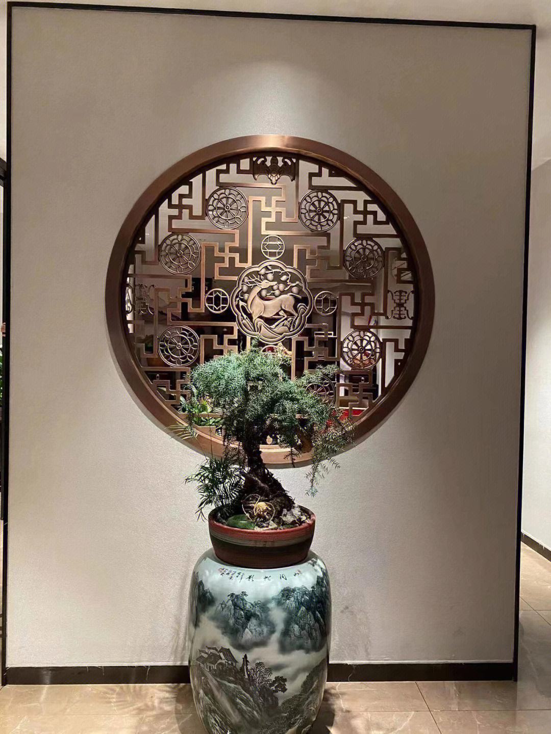 进门屏风什么图案最吉祥
