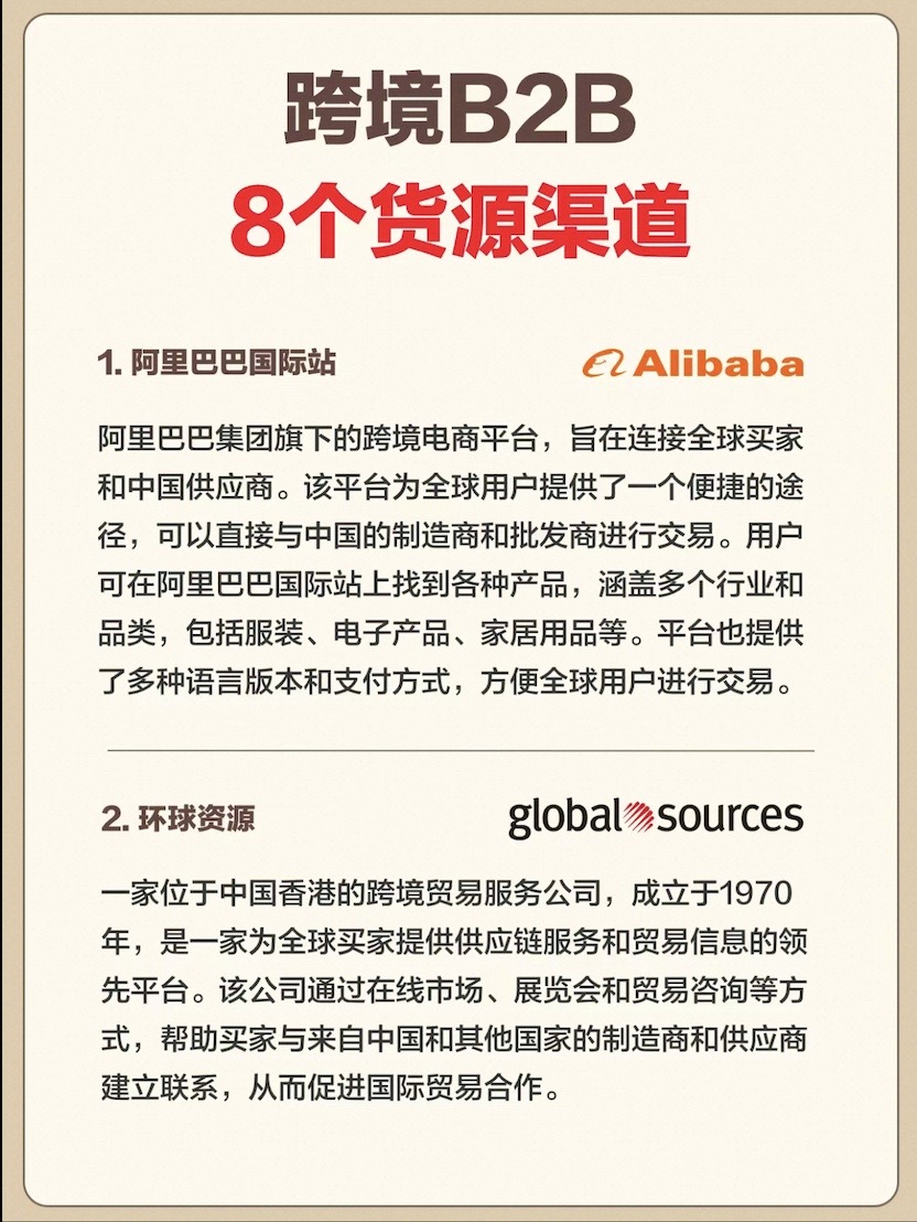 全球制造网和阿里巴巴的区别