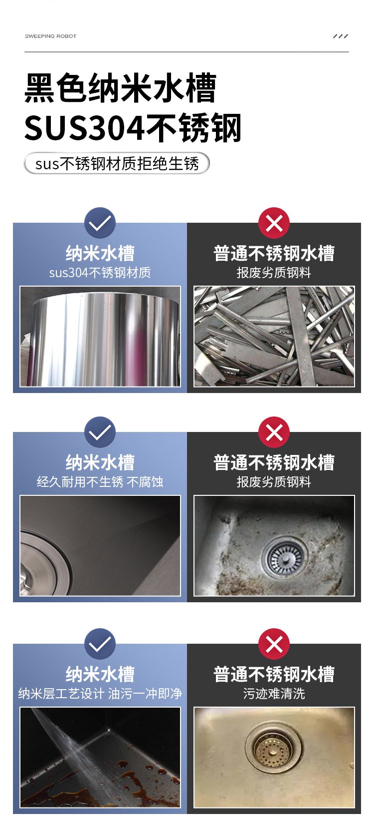 不锈钢水槽尺寸及价格介绍
