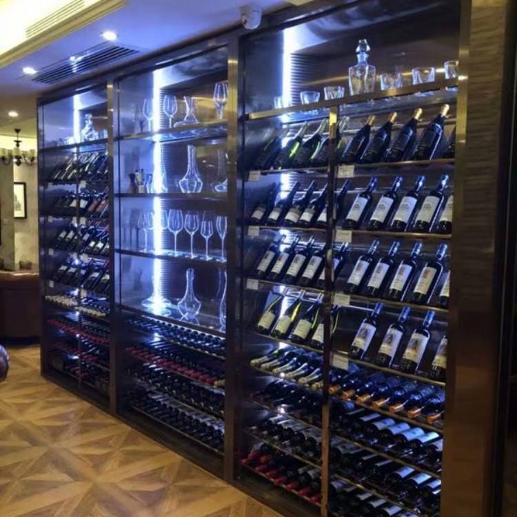 不锈钢酒架图片大全集