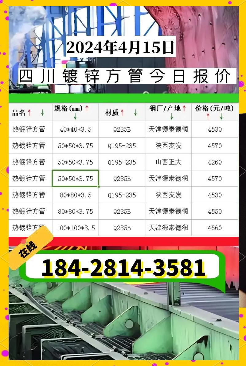 40×4的镀锌扁铁多少钱一根 80x80镀锌方管价格表