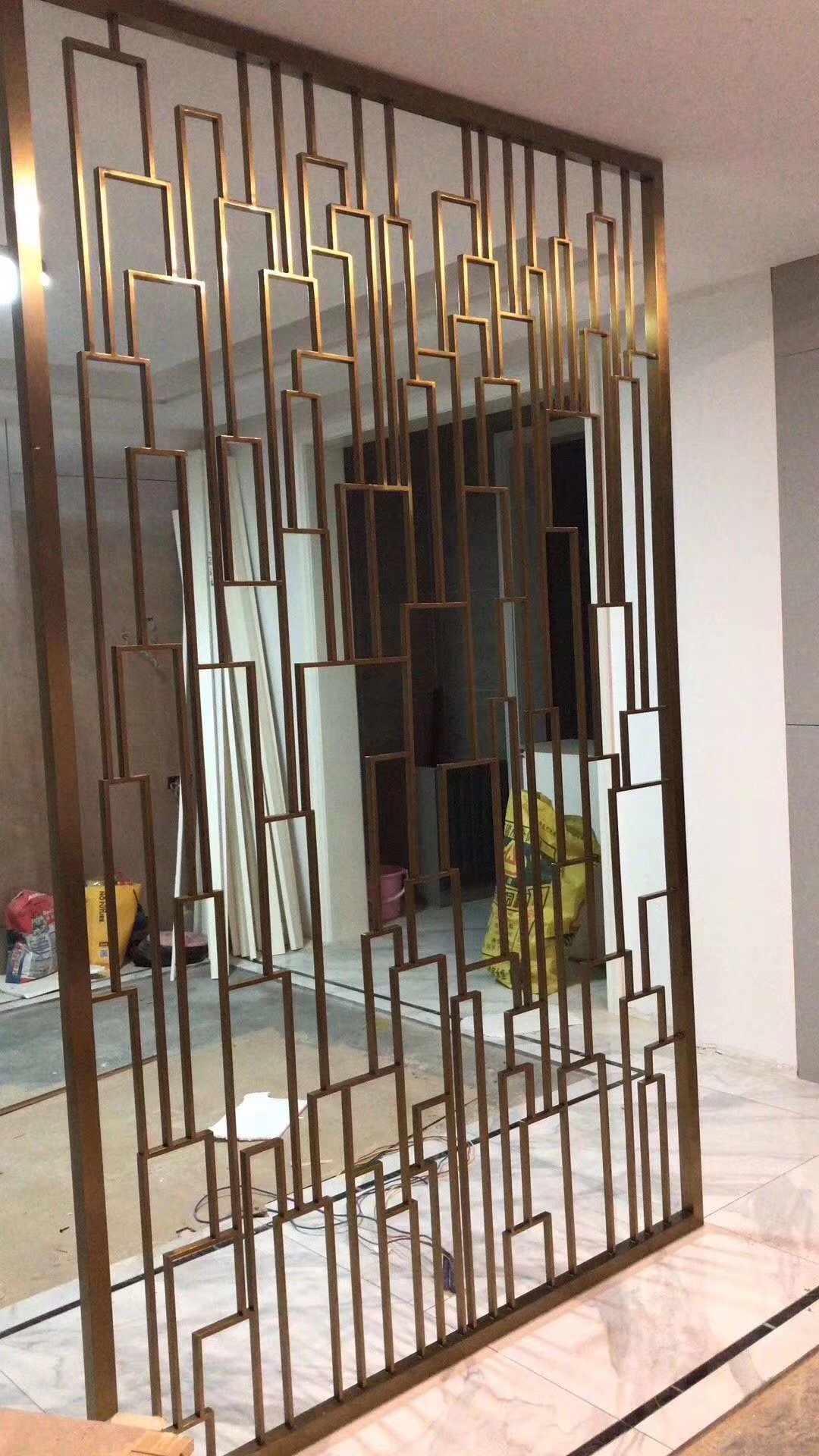 金属隔断造型效果图大全集