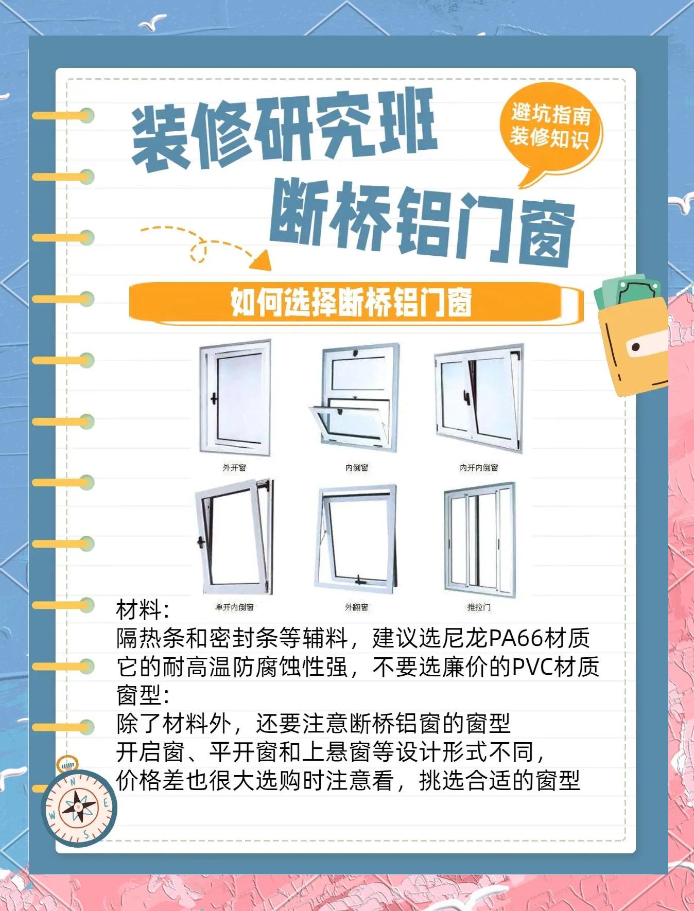 铝合金门窗需要注意哪几个方面