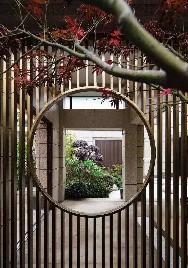 一楼小院入户屏风效果图大全