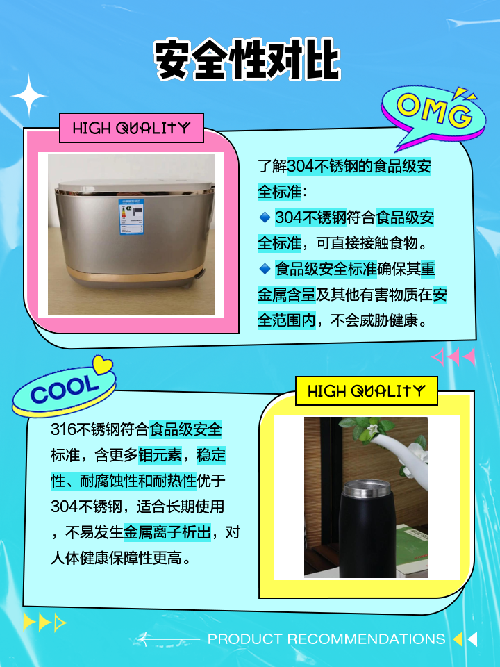 不锈钢食品级316好还是304好 知乎