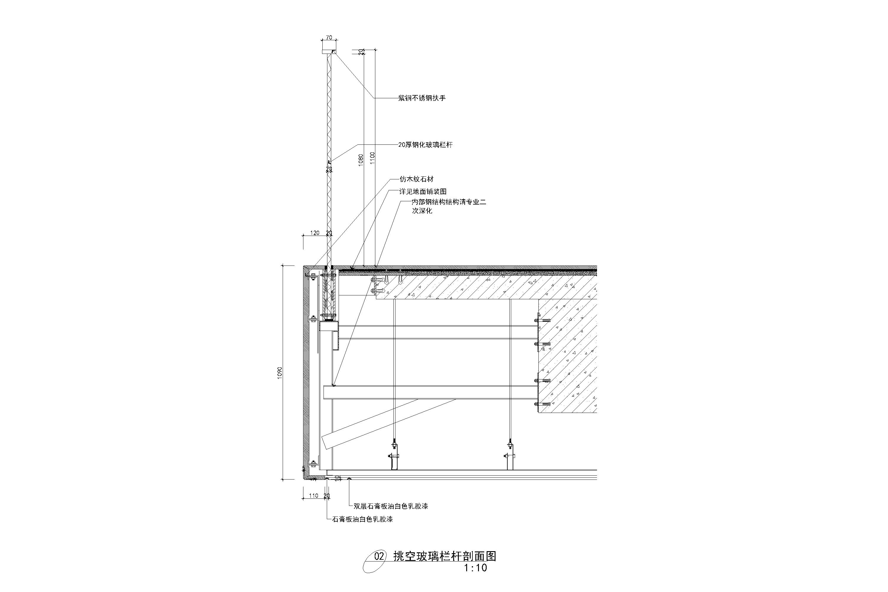 立柱玻璃栏杆玻璃长度是多少