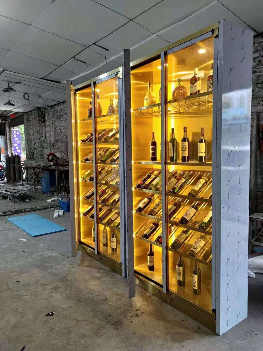 不锈钢玻璃架子的制作尺寸图片