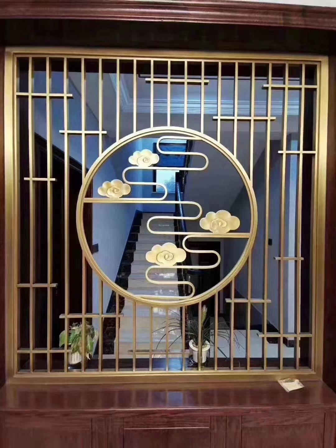 不锈钢屏风加工工艺流程图片