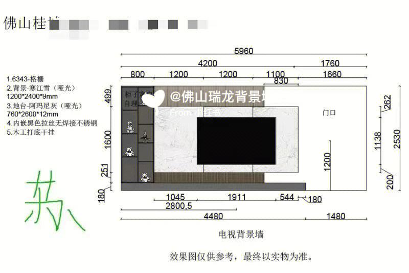 悬空背景墙用木工板打底还是用木松板打底