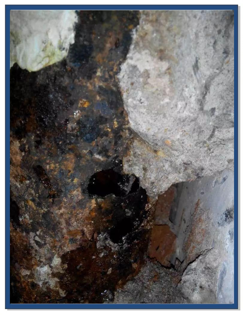 铸铁的管道漏水如何处理?