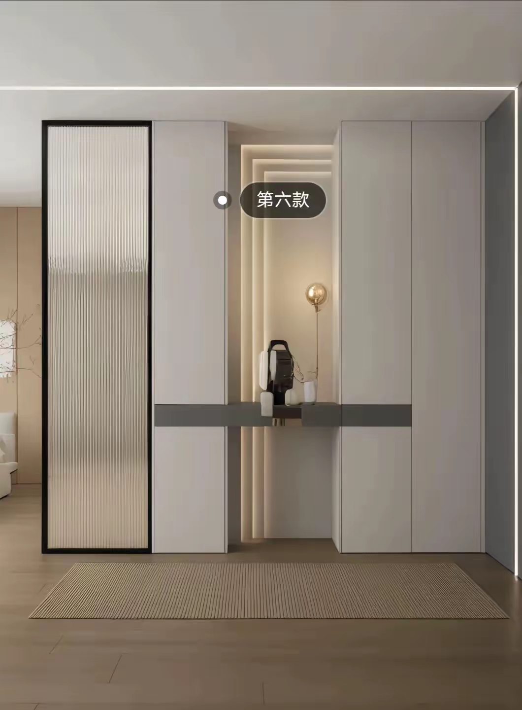 入户门鞋柜2024最新款没有墙面怎么办