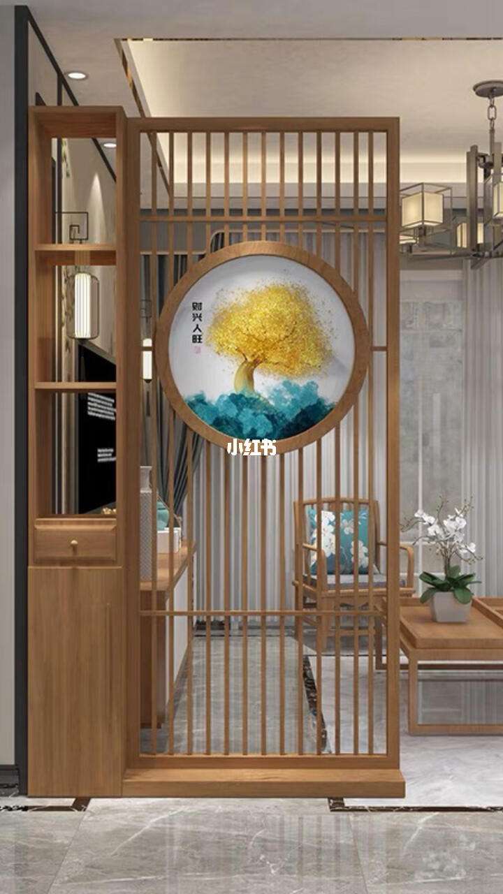 进门屏风图片大全 玄关 客厅