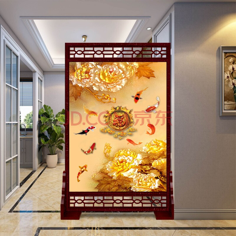 入户门屏风用什么图案吉利好