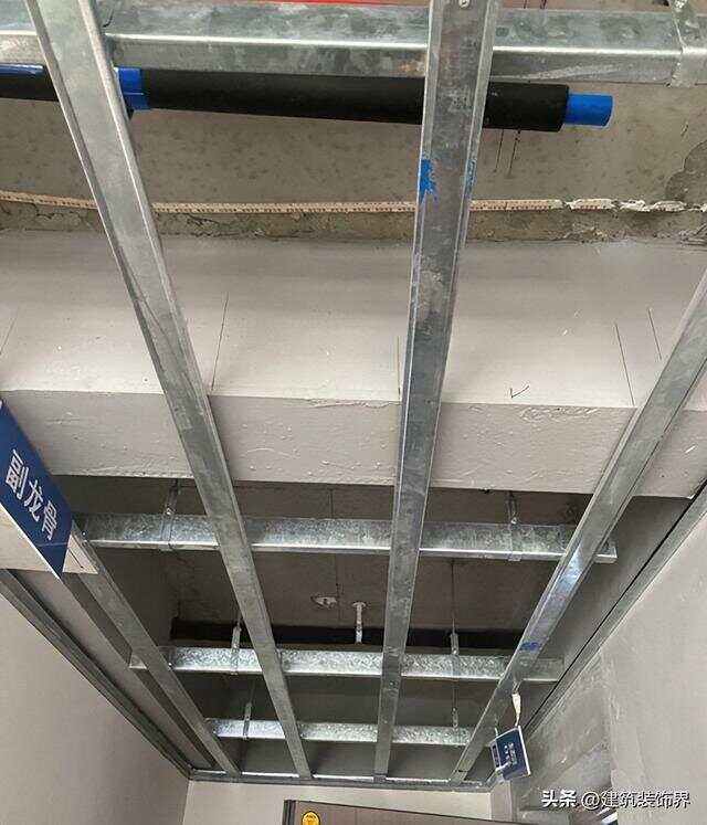 轻钢龙骨石膏板吊顶施工工艺流程