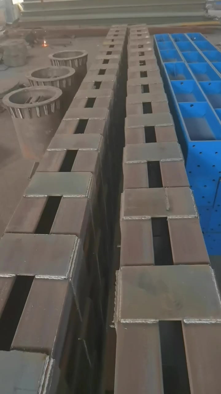 立柱桩钢格构施工视频大全