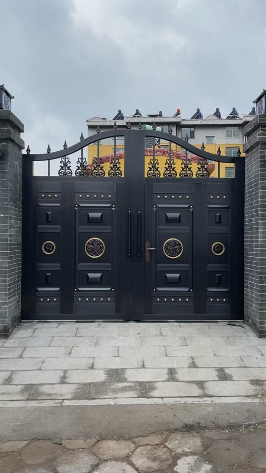 农村围墙大门图片大全设计图
