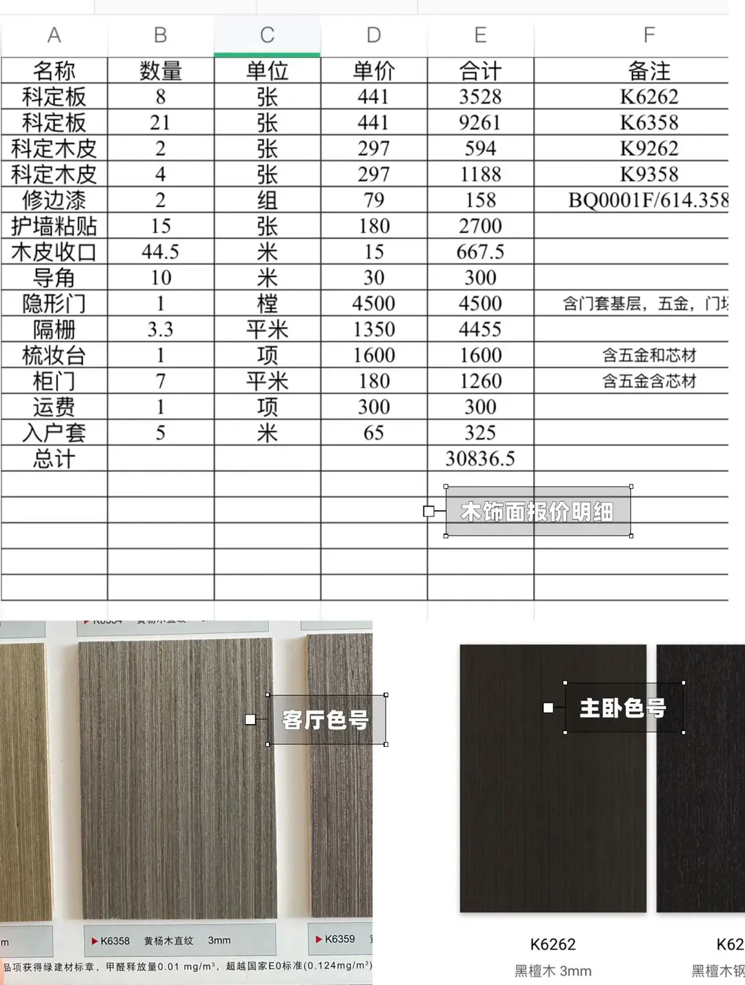 木饰面墙板一般多少钱一平方08厚