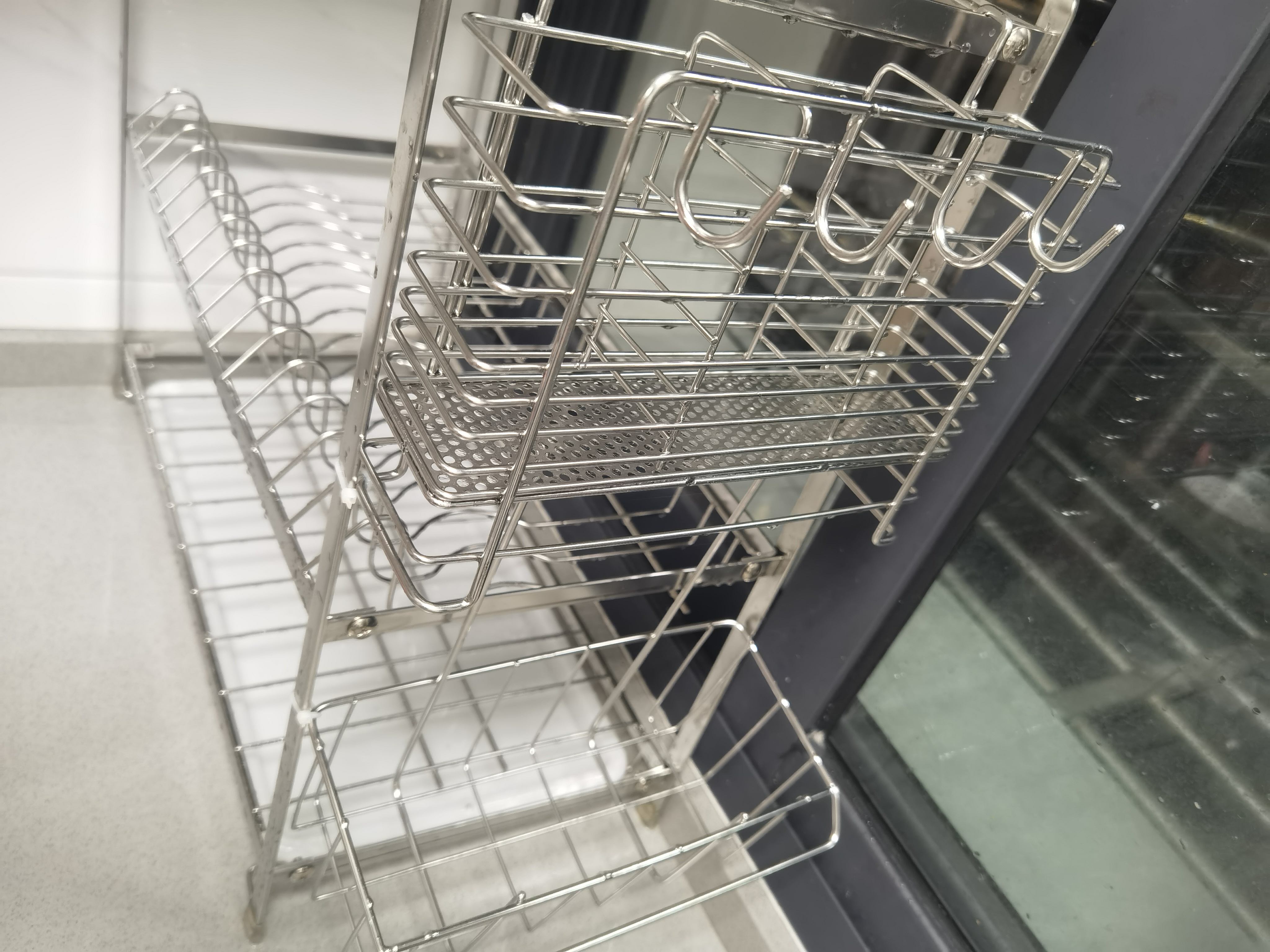 厨房不锈钢置物架安装视频