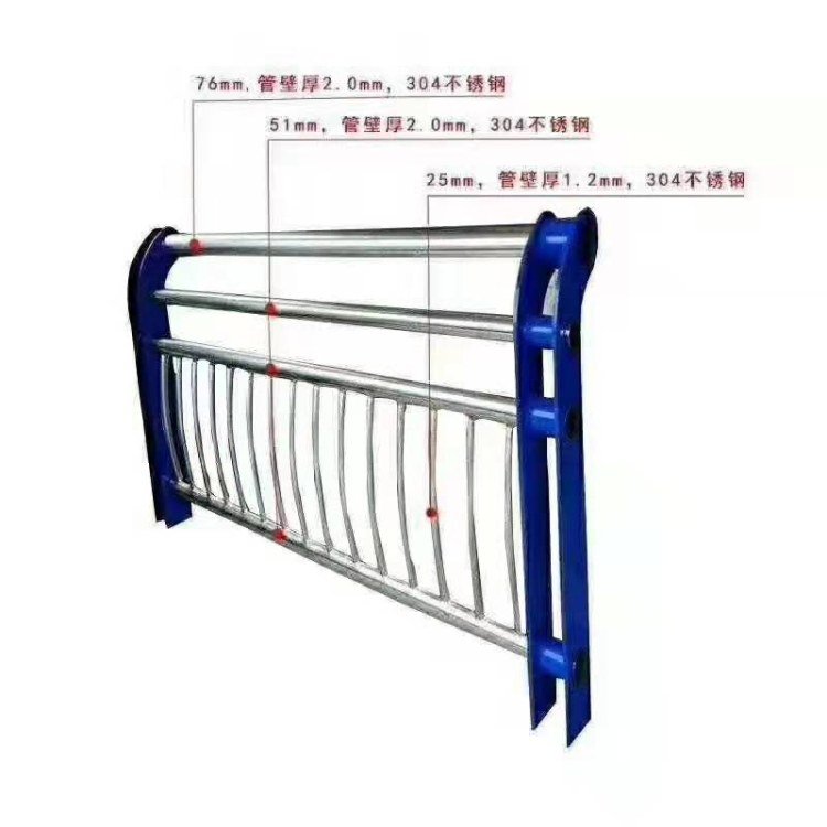 不锈钢栏杆规格型号是多少