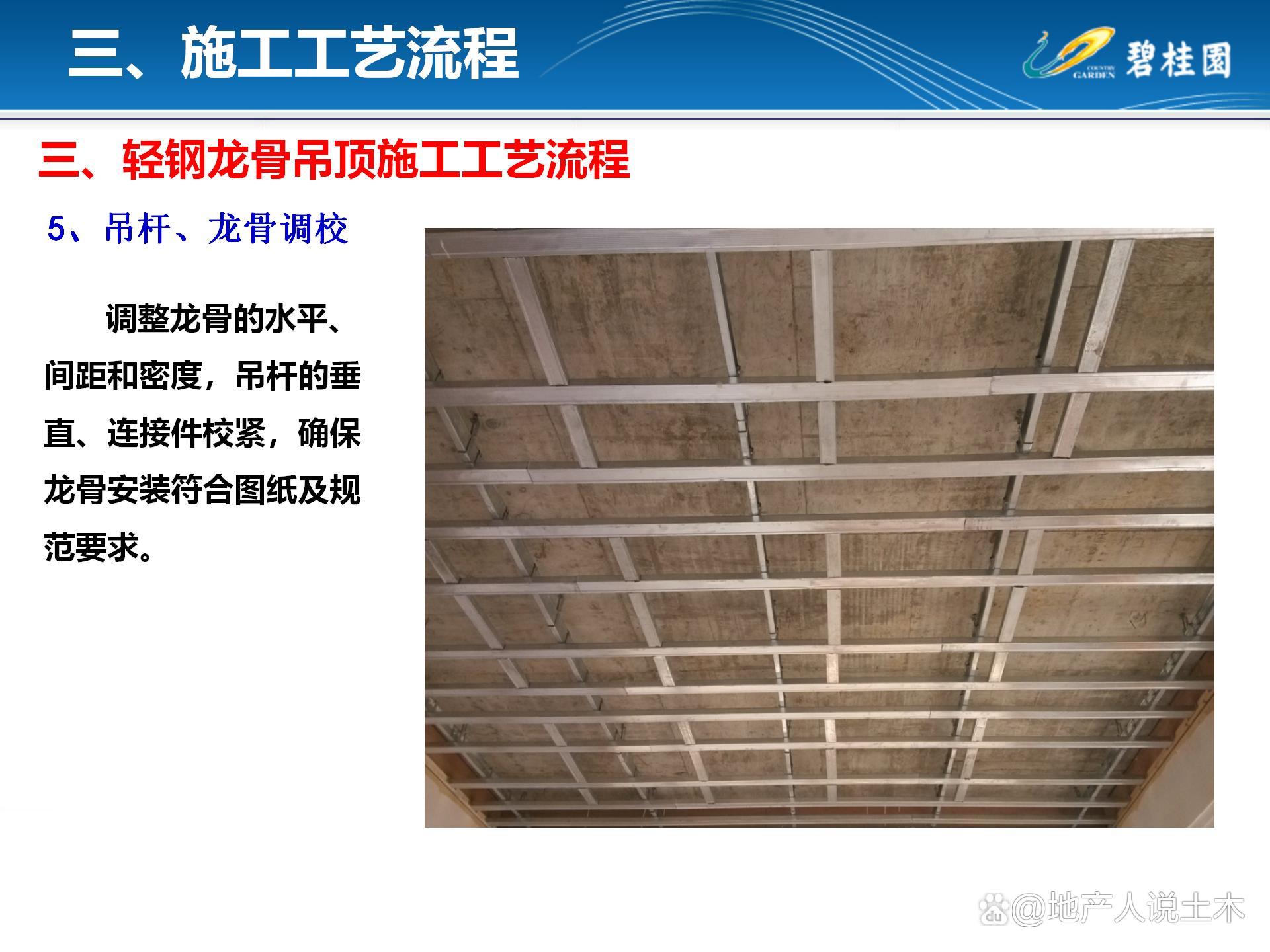轻钢龙骨吊顶工艺流程视频