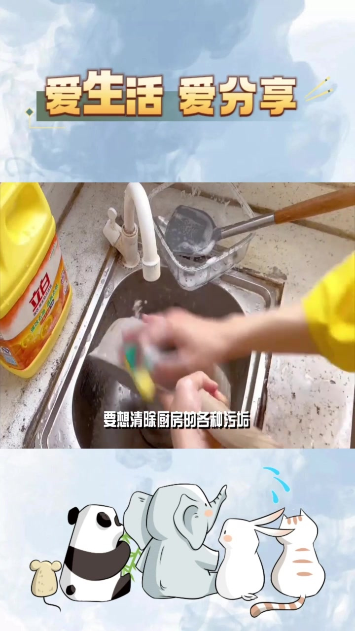 小苏打+白醋+洗洁精+水化学方程式