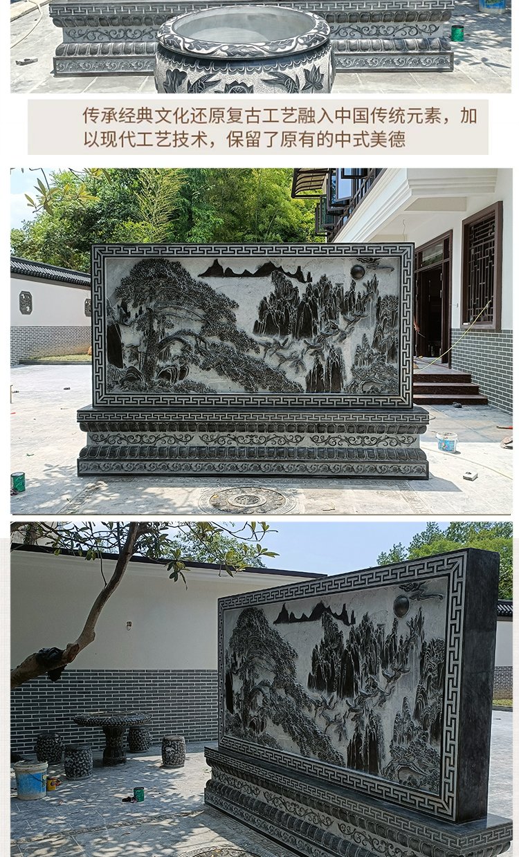 石材屏风效果图大全集高清
