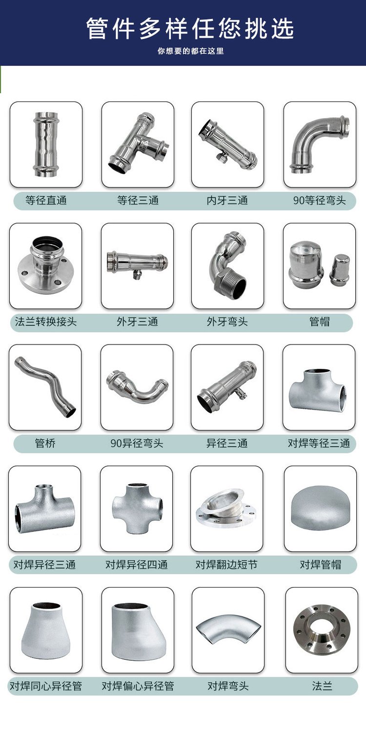 薄壁不锈钢管连接方式要什么工具?