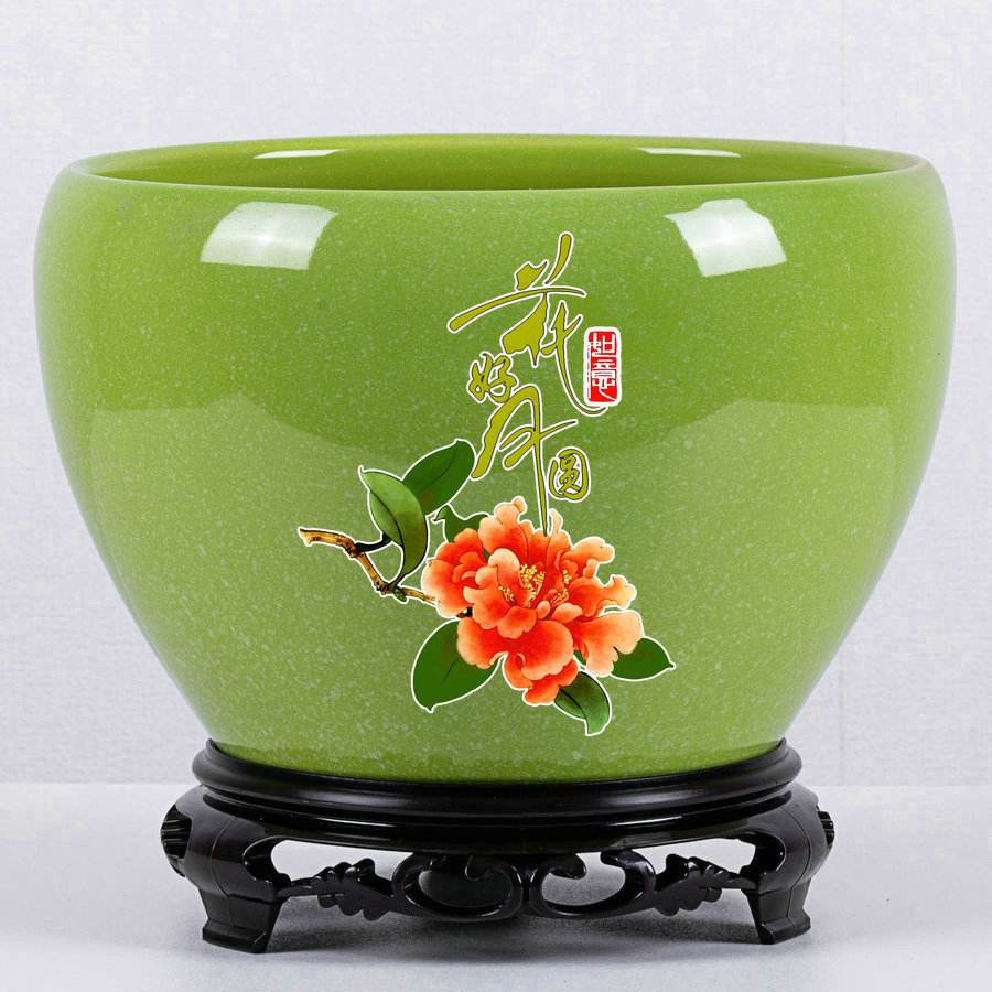 种植大型绿植的大花盆叫什么名字呢