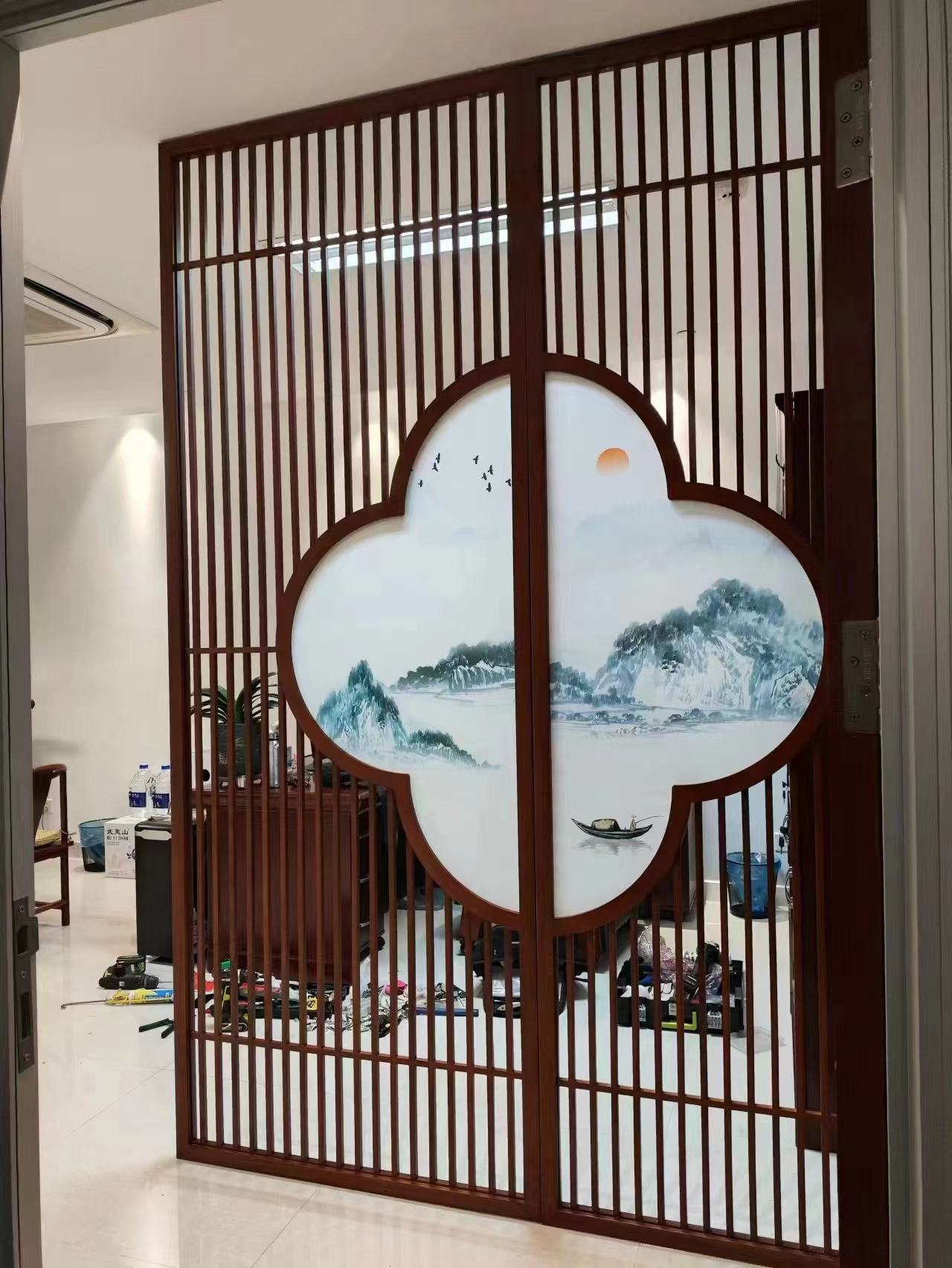 客厅用的屏风各种款式图片
