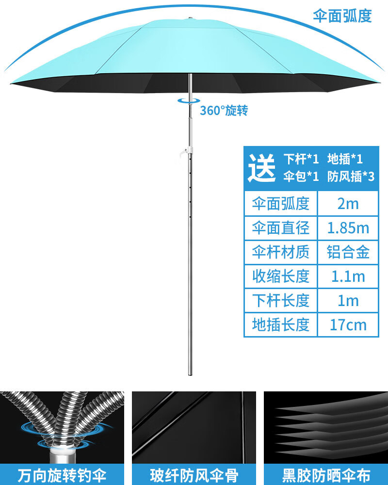 钓伞杆是铝合金好还是不锈钢好