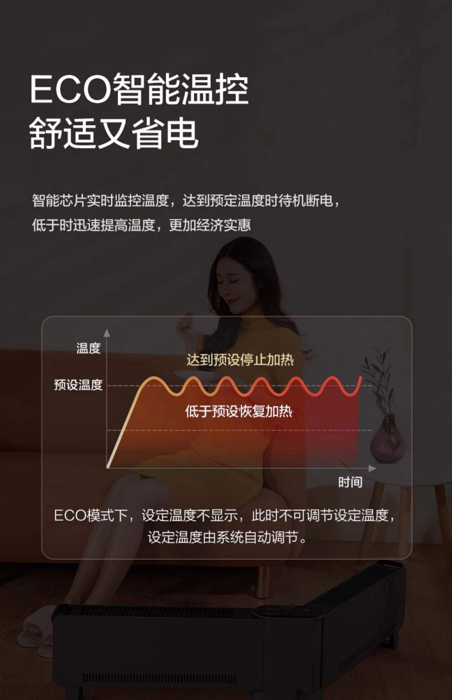 踢脚线取暖器一定要放地上吗