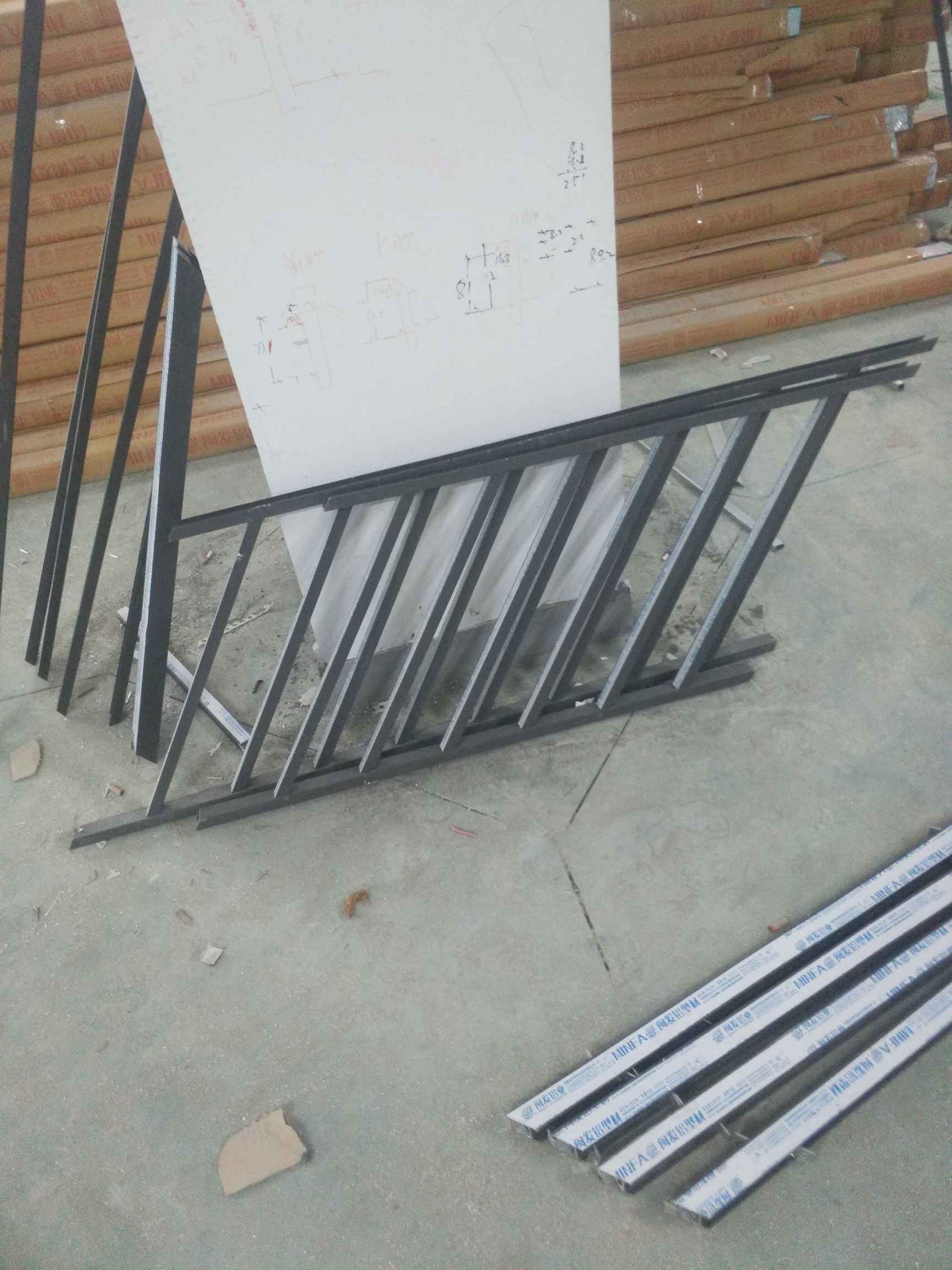 楼梯扶手斜口怎么下料方管