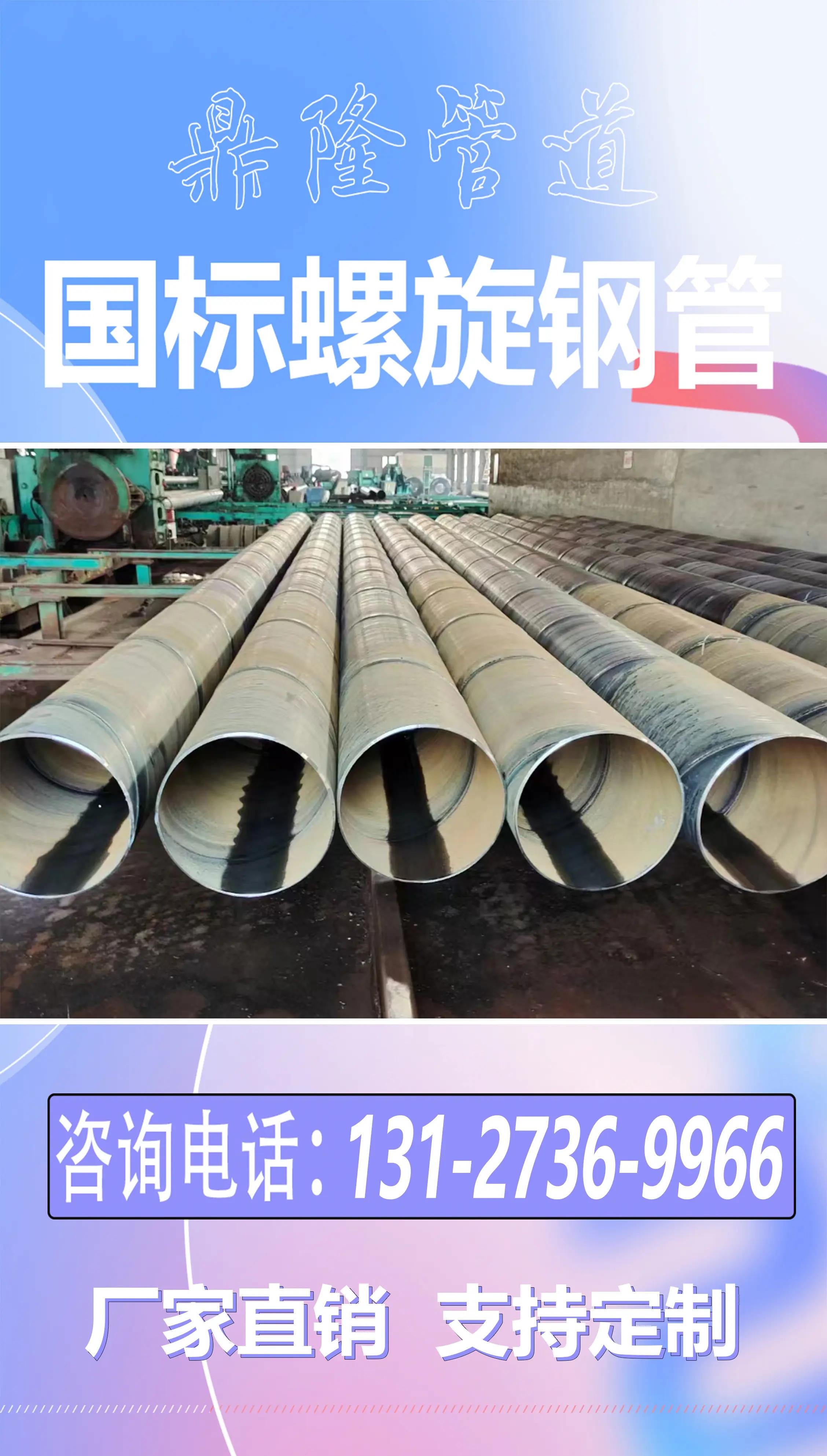 螺旋钢管今日现货价格行情2025