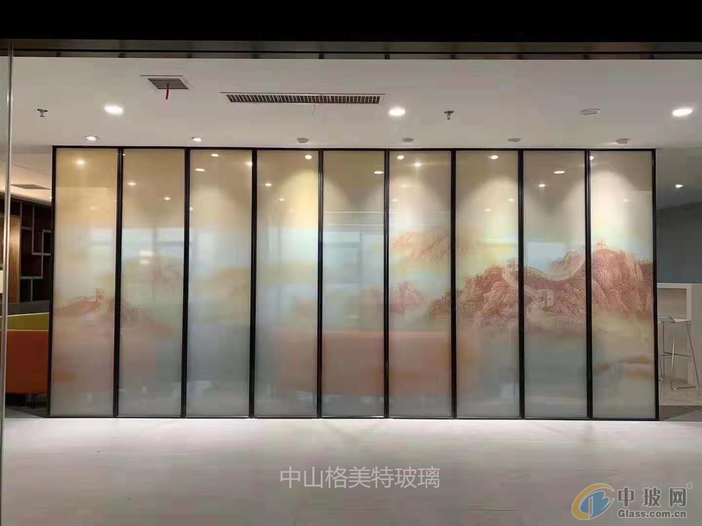 夹丝玻璃屏风效果图片大全2025