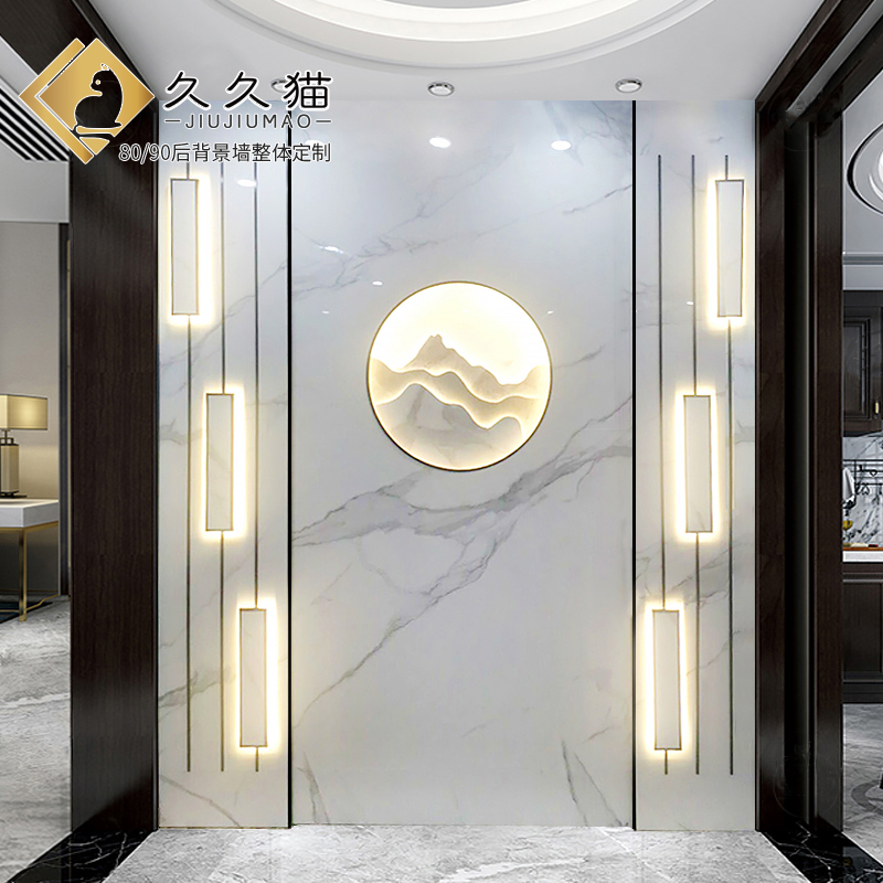 玄关背景大理石好还是瓷砖好,玄关背景大理石好还是瓷砖好