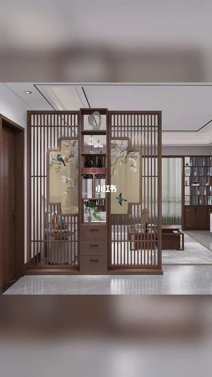 中式客厅屏风隔断效果图片大全,中式客厅屏风隔断效果图片大全