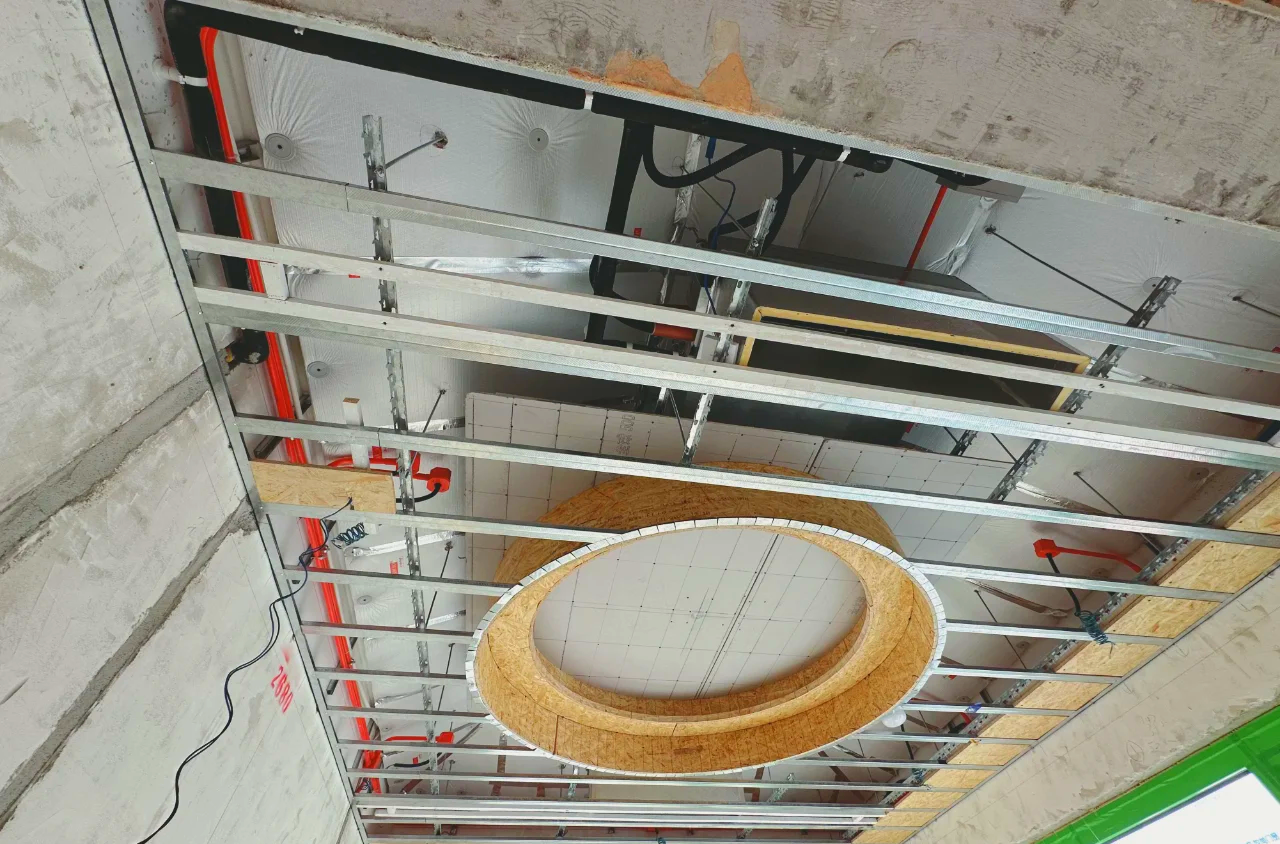 家装轻钢龙骨吊顶结构图,家装轻钢龙骨吊顶结构图