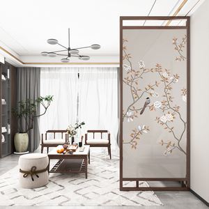 大门入门屏风隔断效果图,大门入门屏风隔断效果图