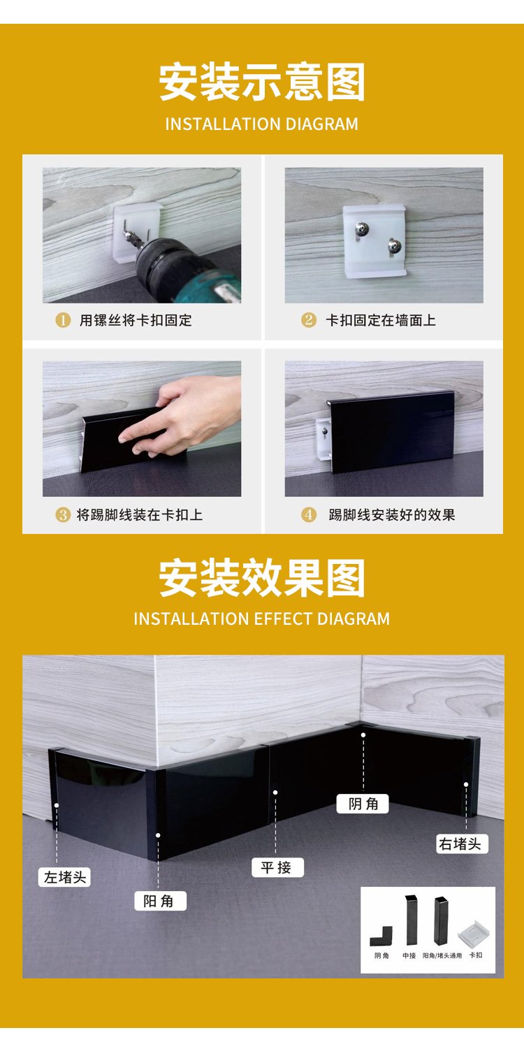 踢脚线不锈钢拉丝有啥弊端没?2025近期排名前十名分析