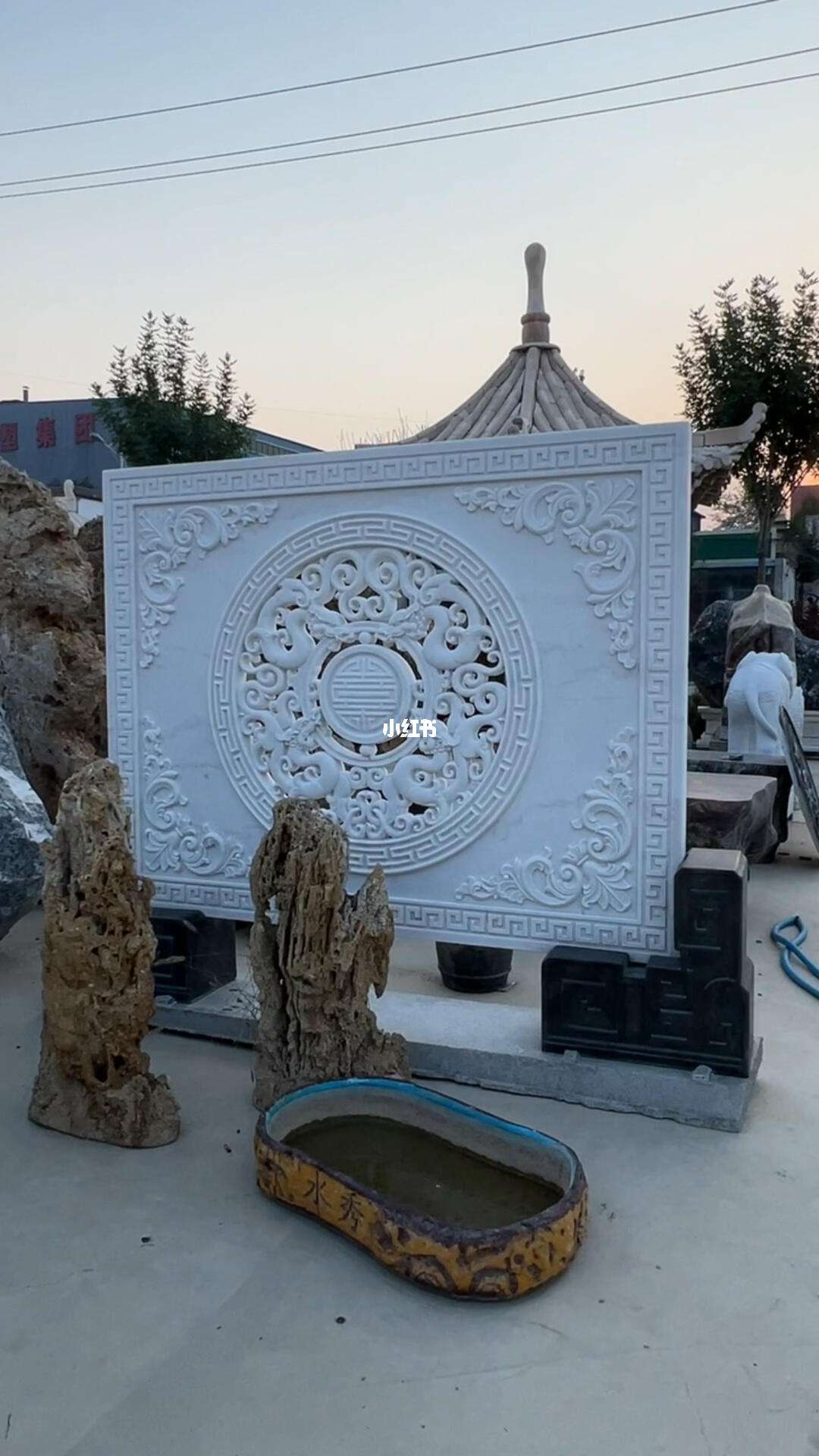 大理石屏风墙图片大全集