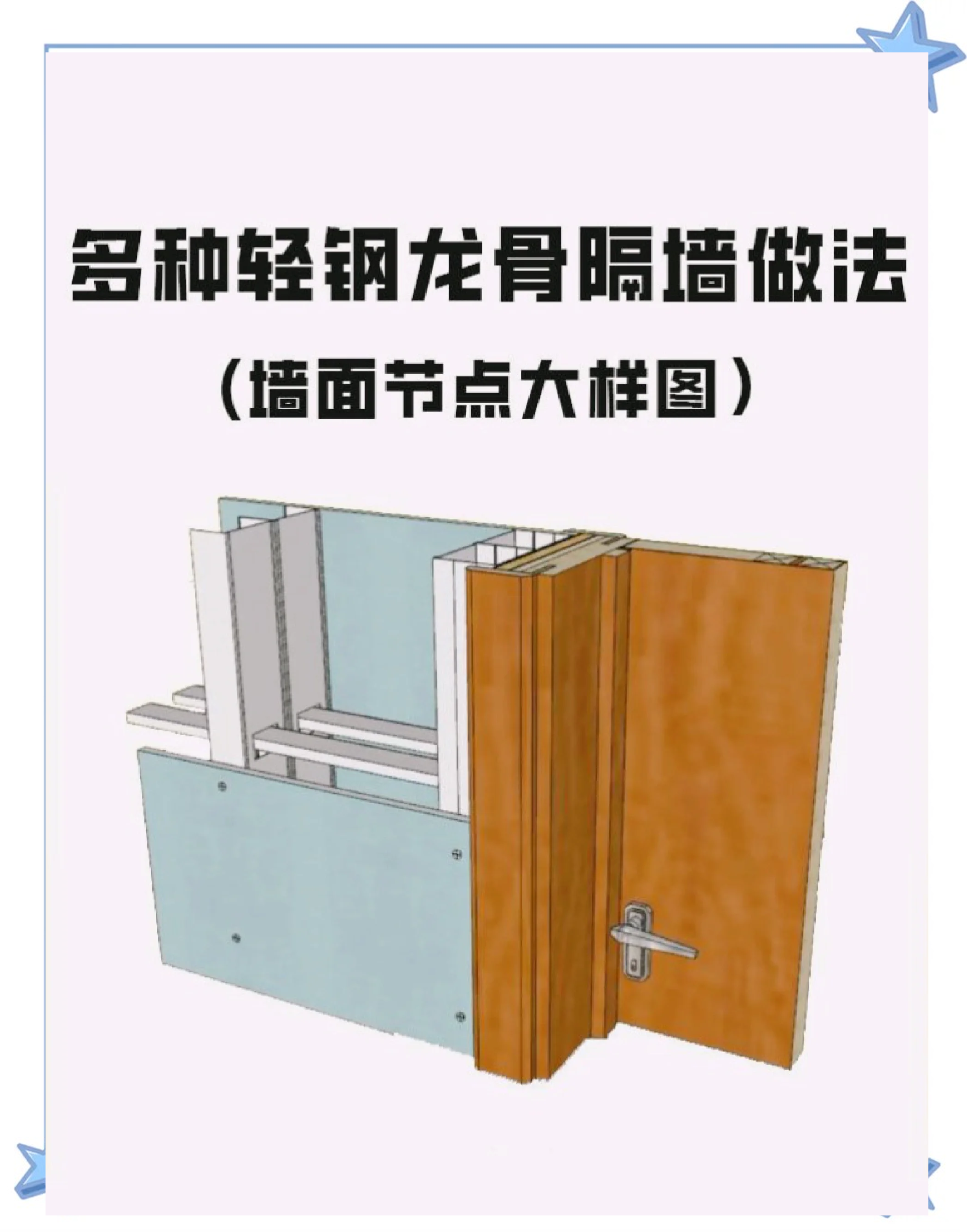 轻钢龙骨隔断安装视频教程