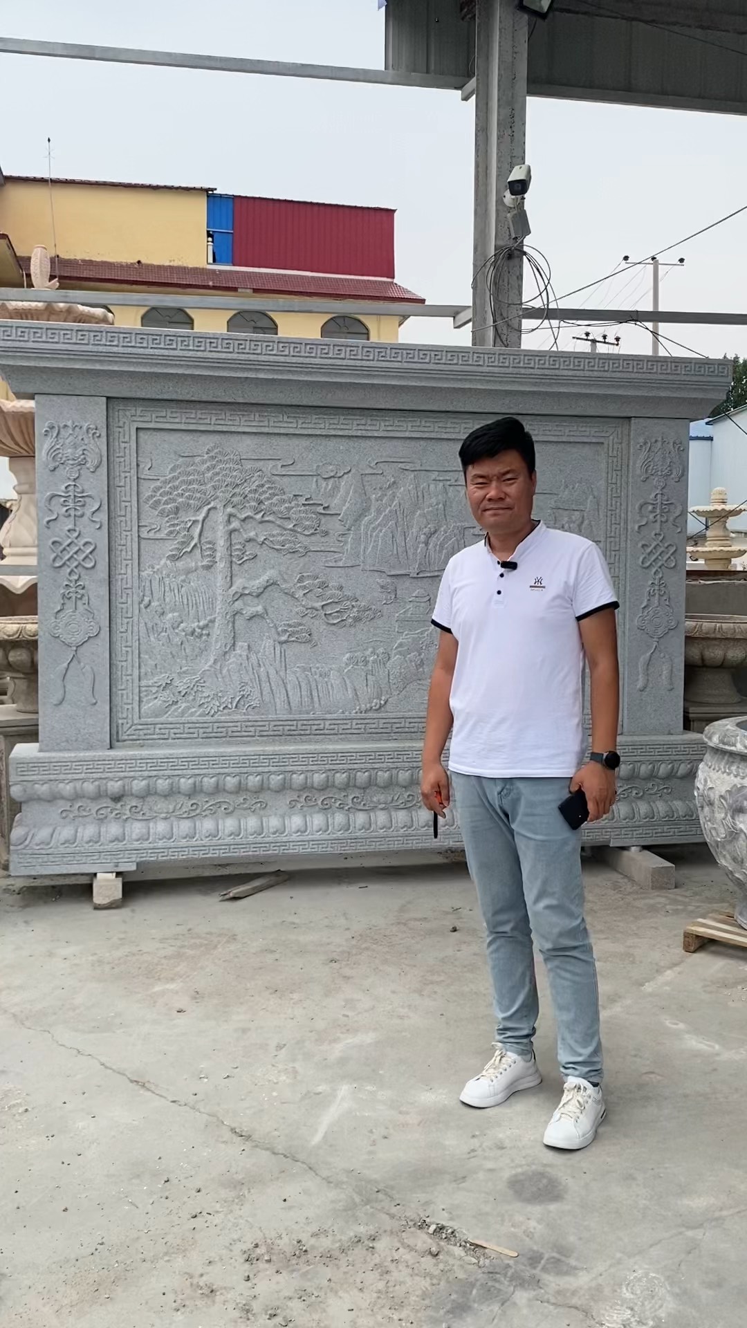 大理石影视墙壁布效果图大全